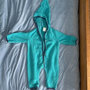 Zutano Teal Elf Suit